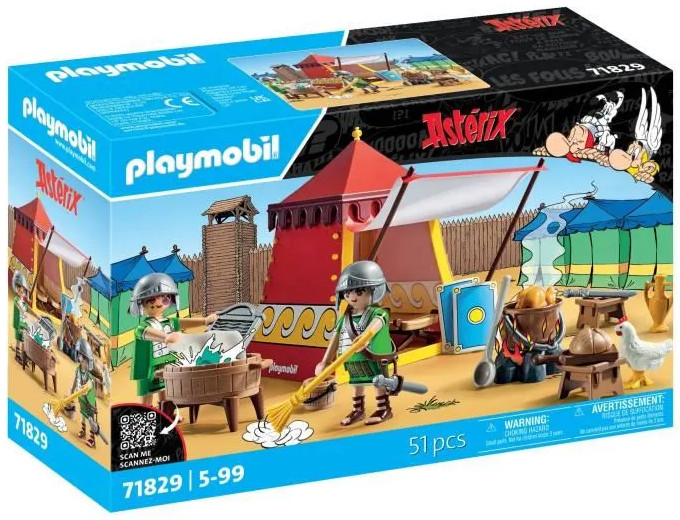 Playmobil 71829 - Astérix - La tente des légionnaires d'une valeur de 40 €